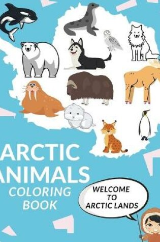 Cover of Arctic Animals Coloring Book