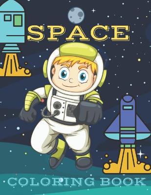 Book cover for Space Coloring Book