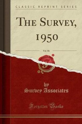 Cover of The Survey, 1950, Vol. 86 (Classic Reprint)