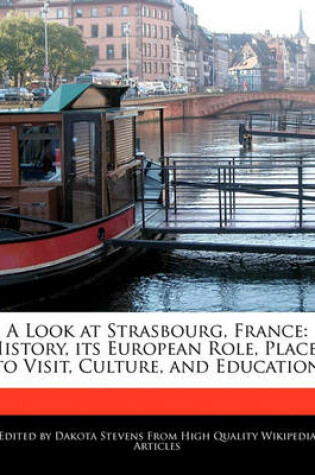 Cover of A Look at Strasbourg, France