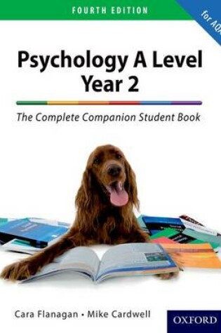 Cover of The Complete Companion for AQA Psychology A Level: Year 2 Student Book
