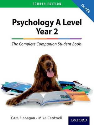 Book cover for The Complete Companion for AQA Psychology A Level: Year 2 Student Book