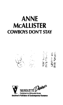 Book cover for Cowboys Don't Stay
