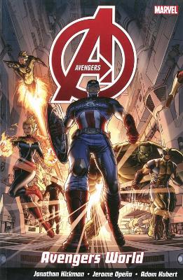 Book cover for Avengers: Avengers World