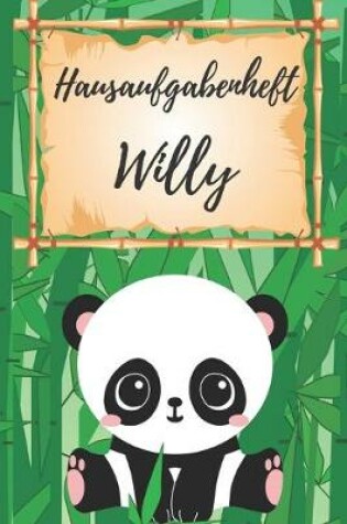 Cover of Hausaufgabenheft Willy