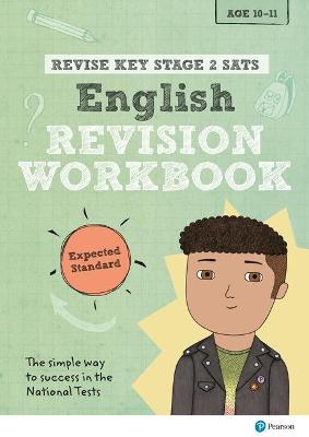 Book cover for Pearson REVISE Key Stage 2 SATs English Revision Workbook - Expected Standard for the 2023 and 2024 exams