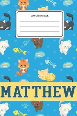 Cover of Composition Book Matthew