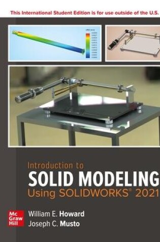 Cover of Introduction to Solid Modeling Using SolidWorks 2021 ISE