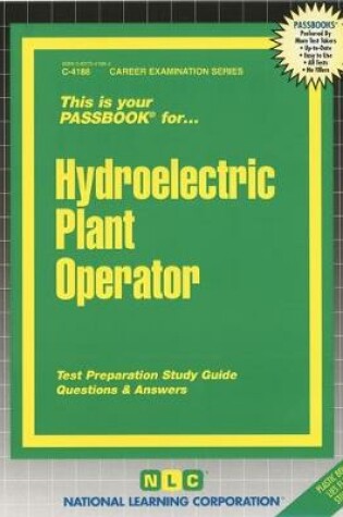 Cover of Hydroelectric Plant Operator