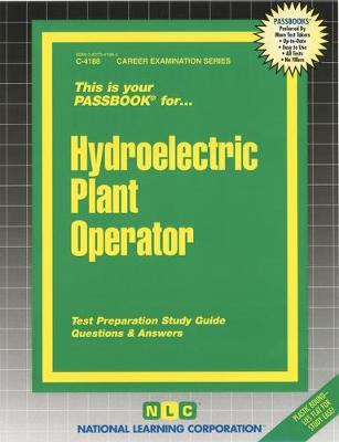 Book cover for Hydroelectric Plant Operator