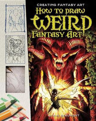 Book cover for How to Draw Weird Fantasy Art