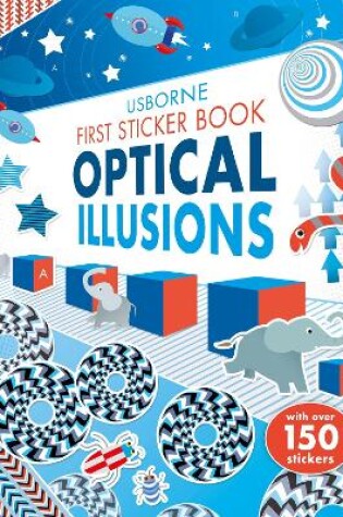 Cover of First Sticker Book Optical Illusions