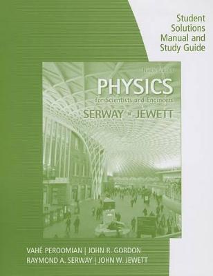 Book cover for Study Guide with Student Solutions Manual, Volume 1 for Serway/Jewett's  Physics for Scientists and Engineers, 9th