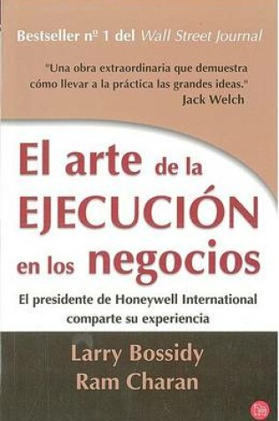 Cover of El Arte de la Ejecucion en los Negocios