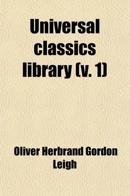 Book cover for Universal Classics Library (Volume 1)