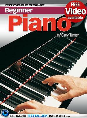 Book cover for Beginner Piano Lessons - Progressive