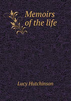 Book cover for Memoirs of the life