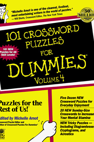 Cover of 101 Crossword Puzzles for Dummies, Volume 4