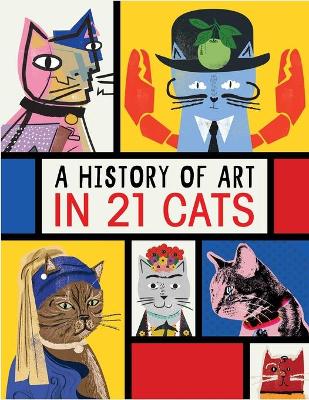 Book cover for A History of Art in 21 Cats