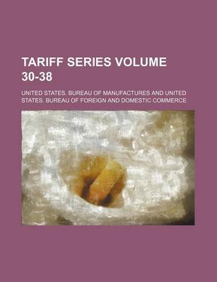 Book cover for Tariff Series Volume 30-38