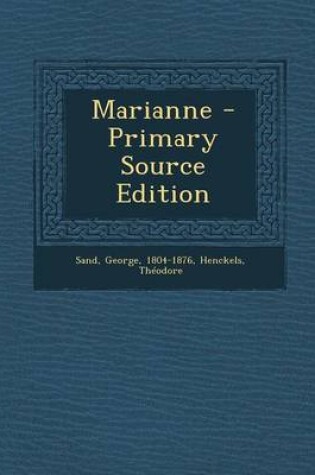 Cover of Marianne - Primary Source Edition
