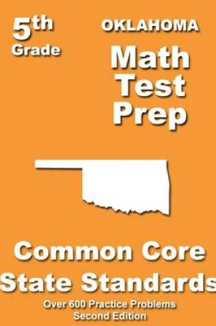 Cover of Oklahoma 5th Grade Math Test Prep