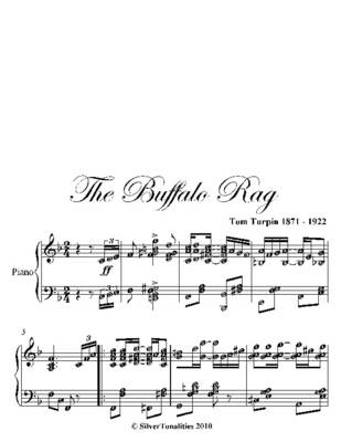 Book cover for Buffalo Rag Intermediate Piano Sheet Music