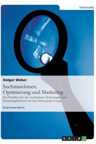 Cover of Suchmaschinen. Optimierung Und Marketing