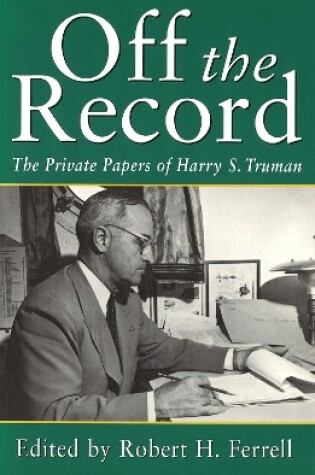 Cover of Off the Record