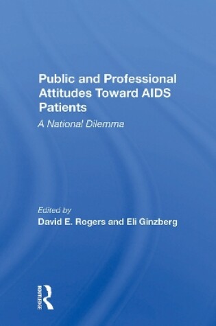 Cover of Public And Professional Attitudes Toward Aids Patients