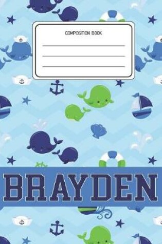 Cover of Composition Book Brayden