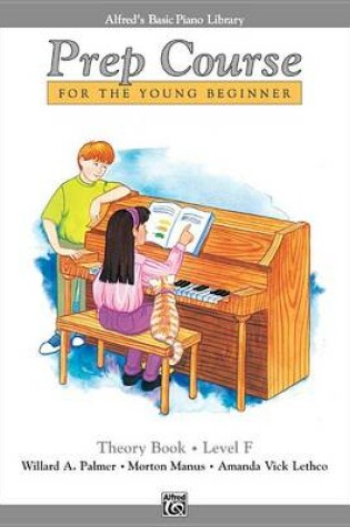 Cover of Alfred's Basic Piano Library Prep Course Theory F
