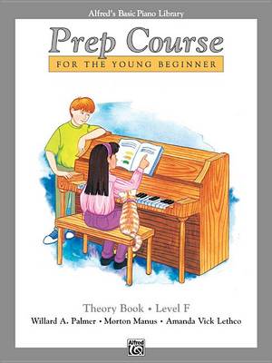 Book cover for Alfred's Basic Piano Library Prep Course Theory F