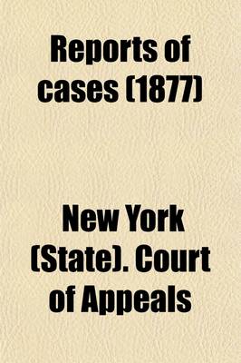 Book cover for Reports of Cases (Volume 66)