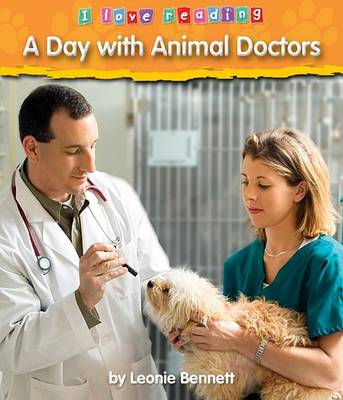Book cover for A Day with Animal Doctors