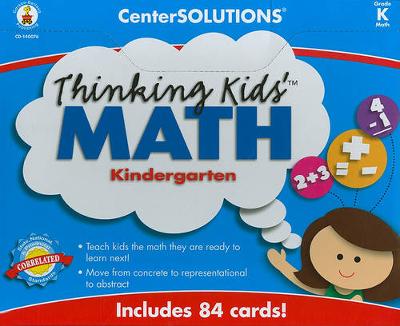 Book cover for Thinking Kids'(tm) Math, Grade K