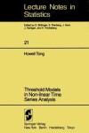 Book cover for Threshold Models in Non-linear Time Series Analysis