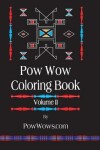 Book cover for Pow Wow Coloring Book - Volume II