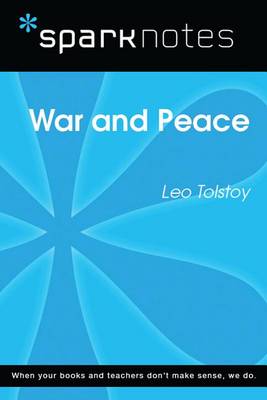 Book cover for War and Peace (Sparknotes Literature Guide)