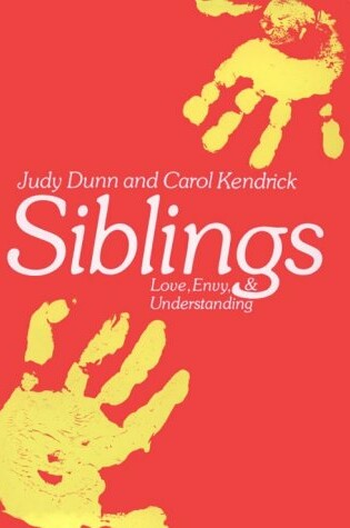 Cover of Siblings - Love Envy & Understanding