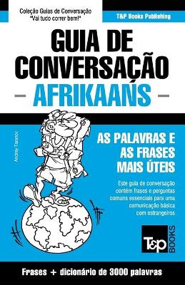 Book cover for Guia de Conversacao Portugues-Afrikaans e vocabulario tematico 3000 palavras