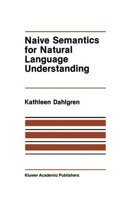 Cover of Naive Semantics for Natural Language Understanding