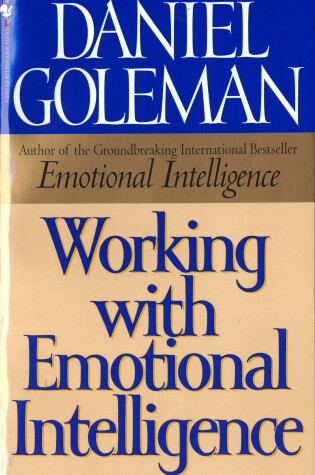 Cover of Working with Emotional Intelligence