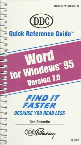 Book cover for Word 7 for Windows 95