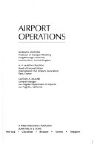 Cover of Airport Operations