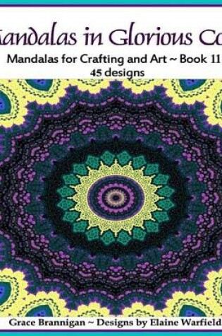 Cover of Mandalas in Glorious Color Book 11