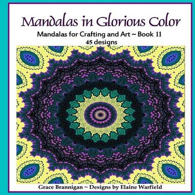 Cover of Mandalas in Glorious Color Book 11