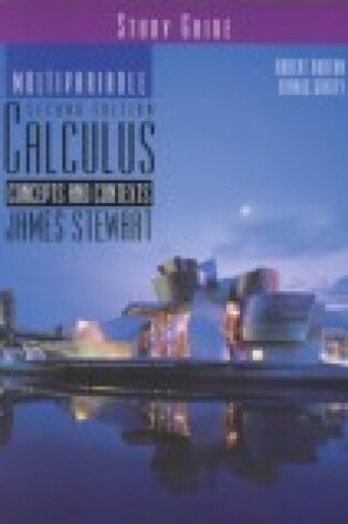 Cover of Stewart's Multivariable Calculus