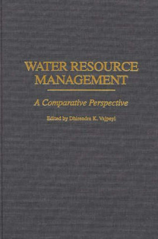 Cover of Water Resource Management