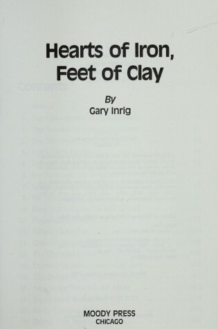 Cover of Hearts of Iron, Feet of Clay